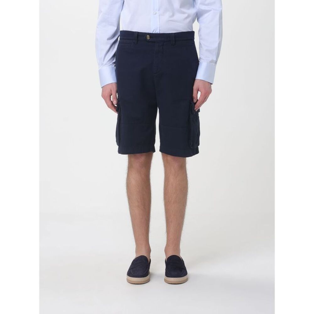 Brunello Cucinelli Men Brunello Cucinelli Cotton Cargo Shorts